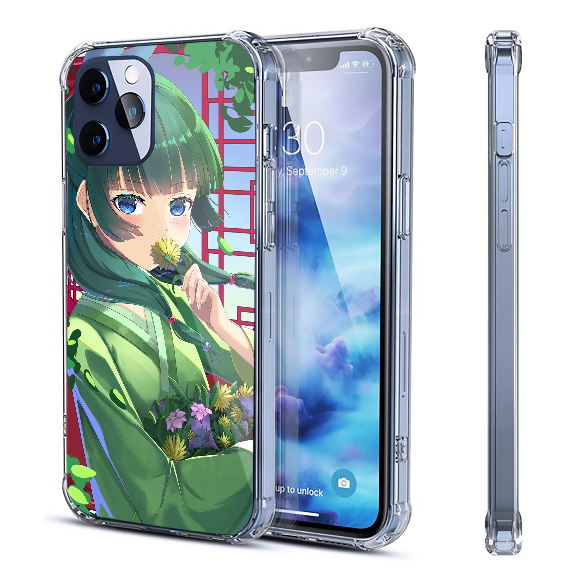 （画像用） 薬屋のひとりごと The Apothecary Diaries 【iPhone 12シリーズ対応】透明スマホケース（クリアソフトケース）